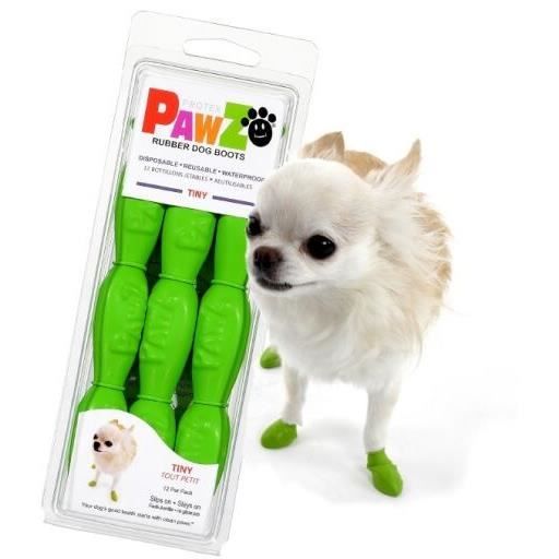 Botičky pro psy - Pawz - M - Přírodní kaučuk - Nepromokavé - 100% biologicky rozložitelné