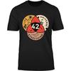 Vintage T-Shirts - Science 42 Answer To Life Universe and Everything Shirt for Men Women - Crew Neck Short Sleeve Gifts