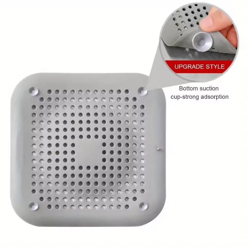 2PCS Hair Filter Bathroom Kitchen Silicone Floor Drain Stick Anti-blocking and Deodorant Sink Strainer Kitchen Accessories