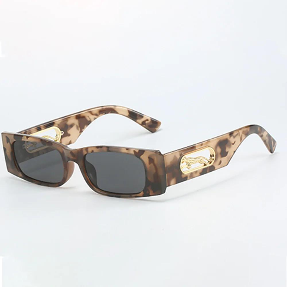 Vintage Men Women Big Sunglasses Men Square Shades Brand Designer Unisex Sun Glasses Black Lense Male Female Sunglasses Uv400