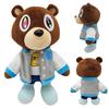 26-30CM Kanye Teddy Bear Plush Toy Cartoon Bear Dolls Stuffed Soft Toy Christmas Birthday Gift For Children