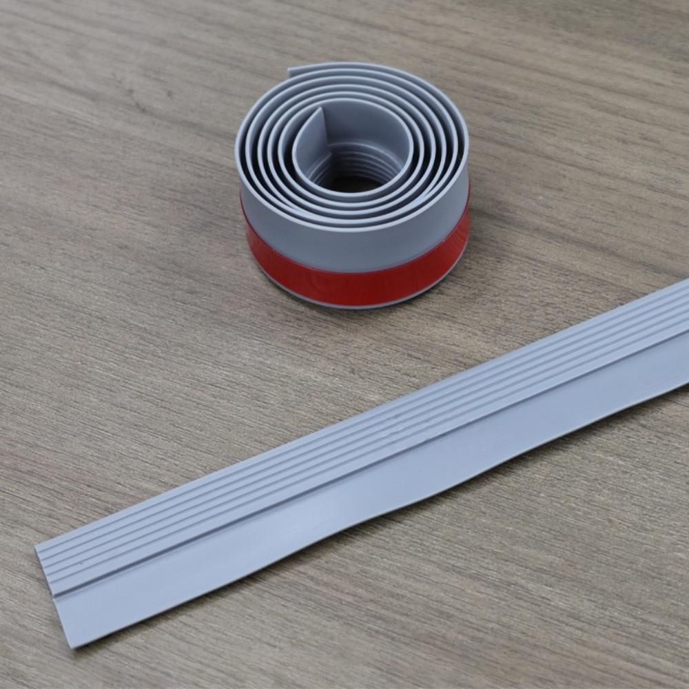 

1pc 1mX36mm Door Seal Strip Door Bottom Prevents Dust Protects From Door Draft Stoppers for Bottom of Door Self-Adhesive 1mX36mm сірий колір