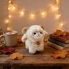 Pecora Giocattolo di Peluche 23cm Morbido Cotone PP Regalo per Bambini e Bambine