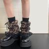 Womens Furry Party Costume Warm Faux Furs Fuzzy Long Boot Shoes Cuffs Cover Leg Warmers/Boot Sleeves/Boot Covers