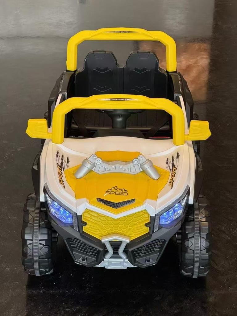 Dětské terénní elektrické auto na ježdění s dálkovým ovládáním