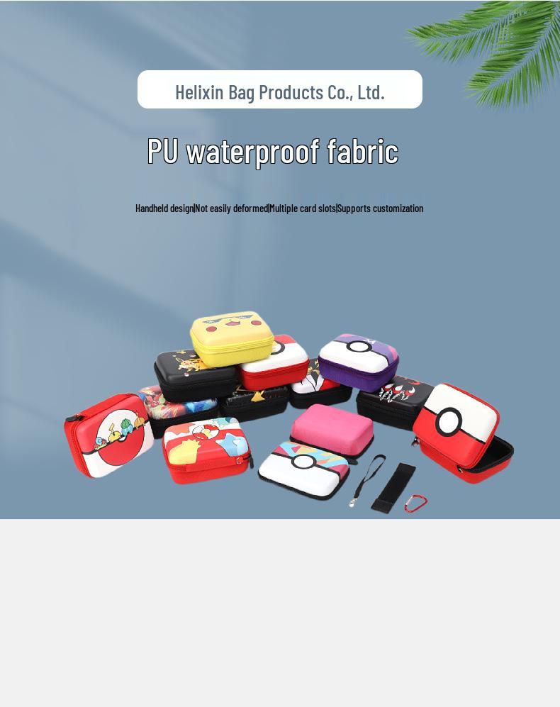 Pokemon & Anime Card Storage Box for MTGA & Yu-Gi-Oh Cards