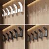 5Pcs/Set No Drilling Wall Hanging Hooks Clothes Towel Shower Organizers Plastic Storage Hanger