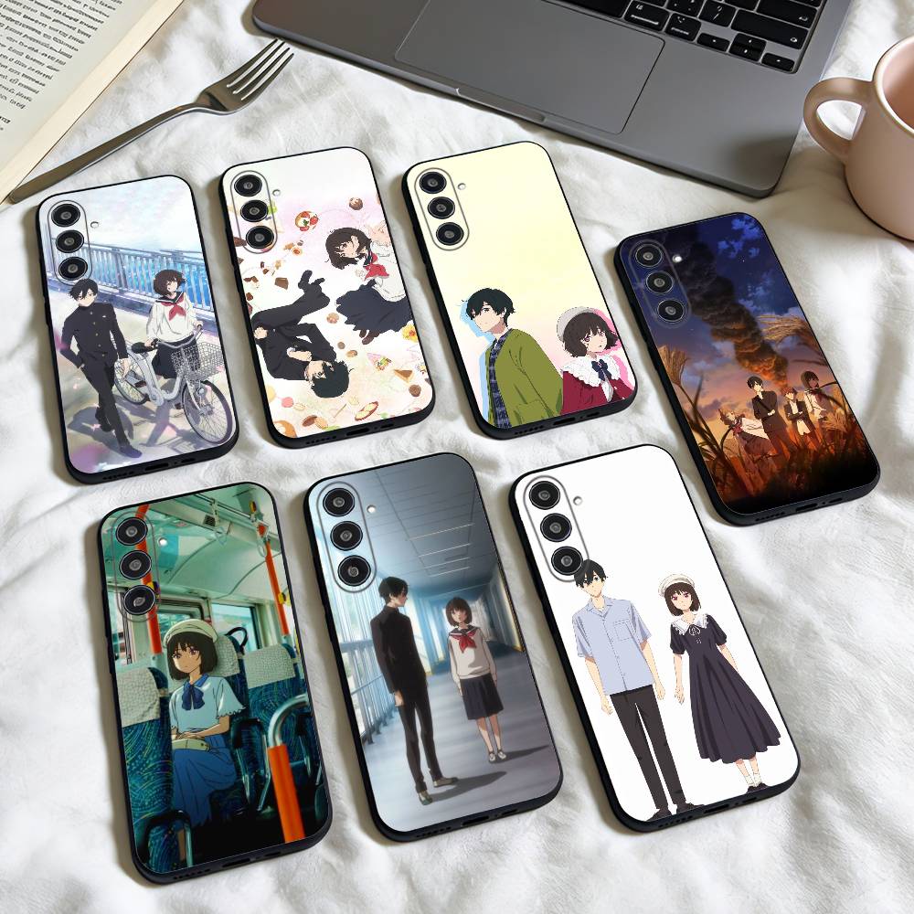 Anime S-Shoushimin Phone Case For Samsung Galaxy A73,A72,A71,A70,A53,A52,A51,Others Soft Black Shell
