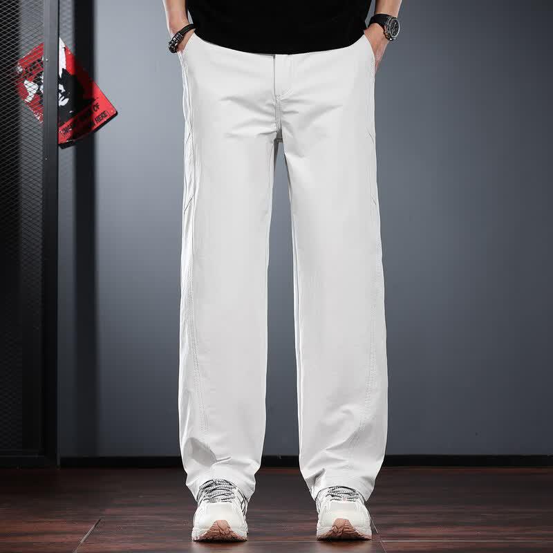 JieLeNuo Men s Outdoor Quick-Dry Straight-Leg Casual Pants M