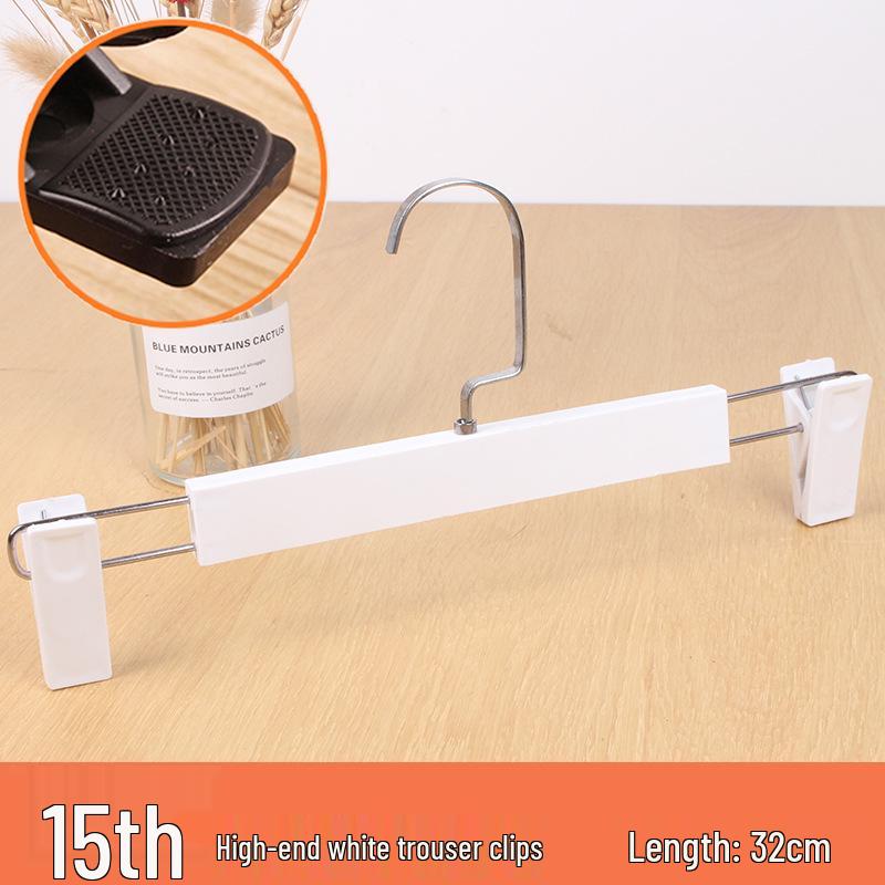 Wide-Shoulder Seamless Plastic Clothes Hanger Set for Suits and Overcoats