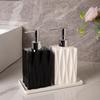 Ceramic Split Bottle Hotel Hand Sanitizer Press Bottle Lotion Shampoo Bath Press Bottle Soap Dispenser Bathroom Accessories