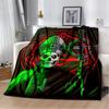 29 Stil Ghost Band Papa Emeritus Heavy Metal Dunkel Weiche Plüschdecke, Flanell Überwurfdecke für Wohnzimmer Schlafzimmer Bett Sofa