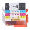 Ink Cartridge Smooth Output PP BK C M Y Printer Ink Cartridge Replacement for Officejet Pro 6960 6970