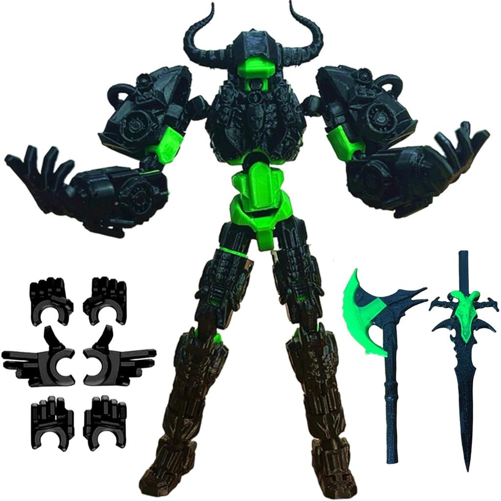 13 Action Figure Titan Multi-Jointed Movable Shapeshift Robot T13 Action Mannequin Character Desktop Decoration gifts for kids
