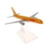 16Cm Scale 1:400 Metal Airplane Replica Dhl Alloy Airplane Model Yellow Freight Machine Diecast Aircraft Aviation Collectibles