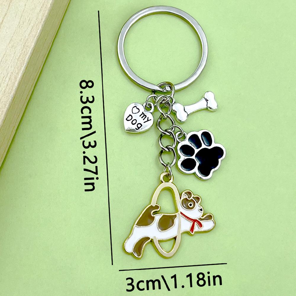 Cartoon Shiba Inu, Schnauzer & Corgi Keychain AirPods Pendant Gift