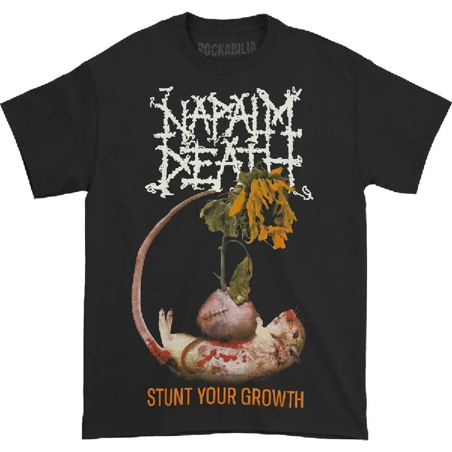 

Men S Napalm Death Stunt Your Growth T Shirt Small Black XXXXXL чорний