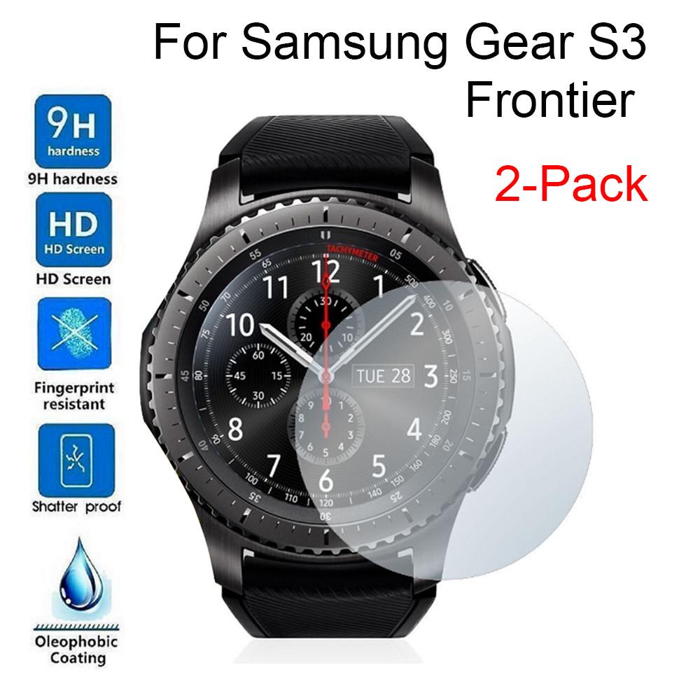 

Ramidos 2XPcs Прозрачная прозрачная защитная пленка HD для Samsung Gear S3 Frontier