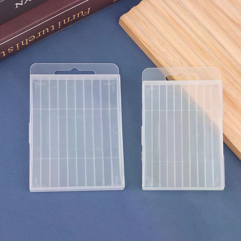 NEW 5/10 Hole Transparent Packaging Case Plastic Twist Drill Empty Box Storage Box Toolbox Tool Accessories Woodworking