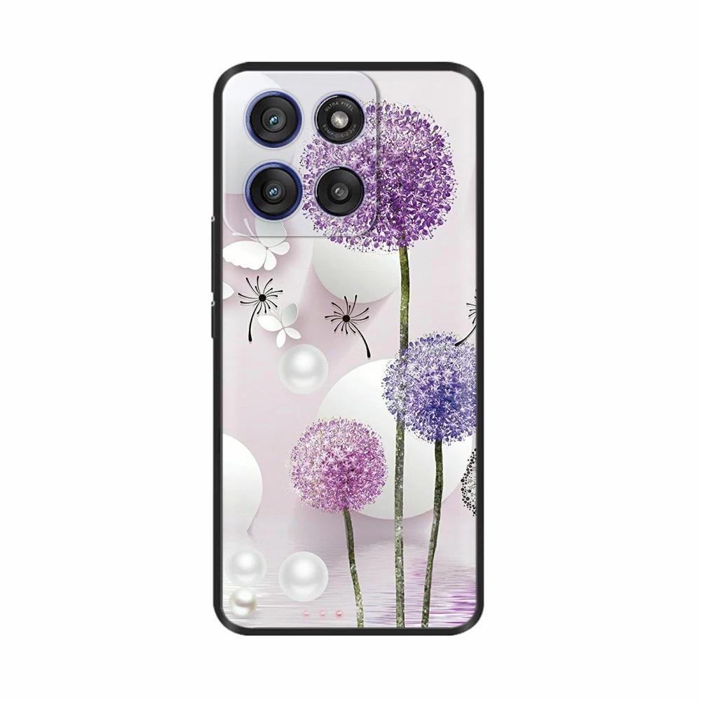 Case for Motorola Moto Edge 60 Fusion Edge 60 Stylus Pro Creative Patterns Soft Slim TPU Silicone Back Cover Shockproof Fundas