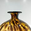 Glass Vase Leopard Print Vintage Glass Jar Flower Arrangement Accessories Gourd Flower Vase Terrarium Home Decoration