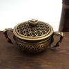 Small Incense Holder Treasure Basin Incense Holder for Indoor Home Use Sandalwood Agarwood Tea Ceremony Decorative Piece Incense Additions