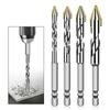 Eccentric Drill Bits In Multiple Sizes For Precise Hole Positioning On Various Materials Stone Wood Plastic DIY Projects