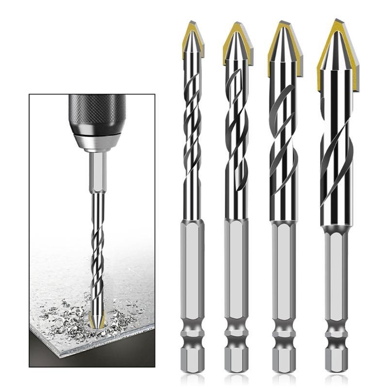 Eccentric Drill Bits In Multiple Sizes For Precise Hole Positioning On Various Materials Stone Wood Plastic DIY Projects