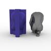 3D-Körperform Kerzenform Silikonform Große Fondantform für Schokolade Handgemachte Kerze Seife Porträt Gipsform Herstellen