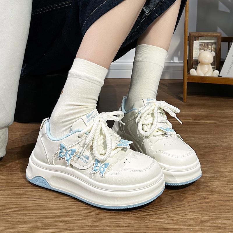 Fashion Womens Sneakers Shoes Platform Roses Casual Thick Sole 2025 Leisure Women's Sneakers Summer 2025 Shoes Woman-shoes Platform New