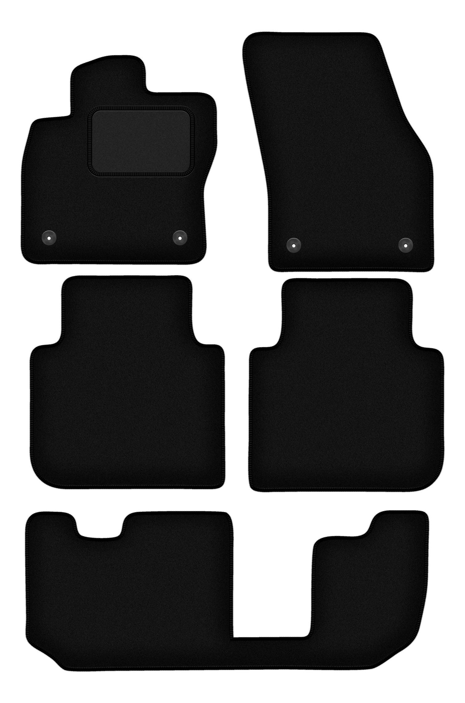 Velour Car Mats, For Volkswagen Tiguan