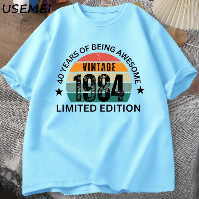 Men's Letter Print T-shirt for Men Casual O-neck Short Sleeve Clothing