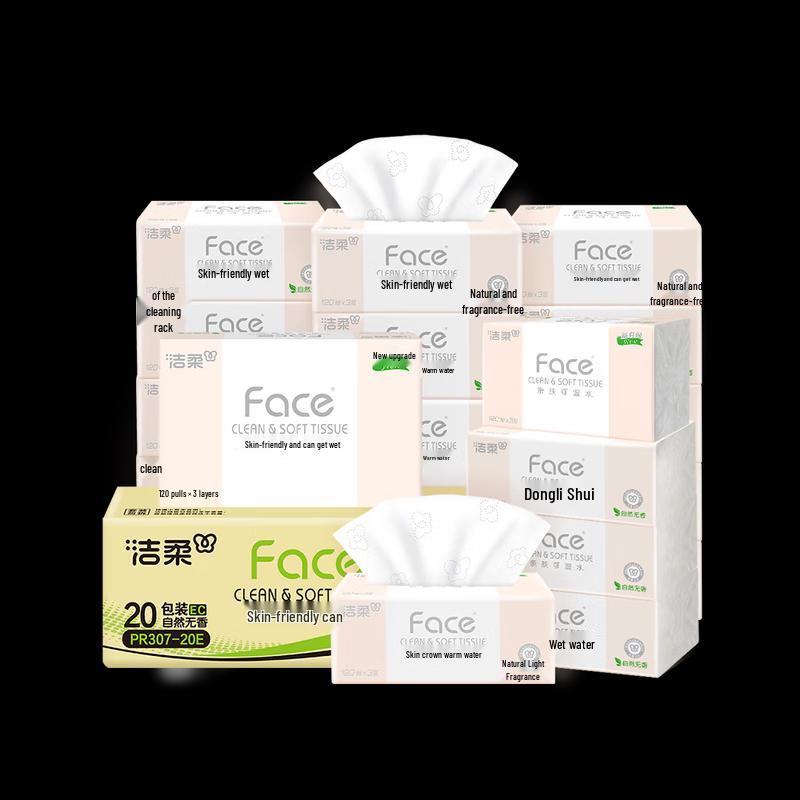 Jierou Soft Pack Facial Tissues