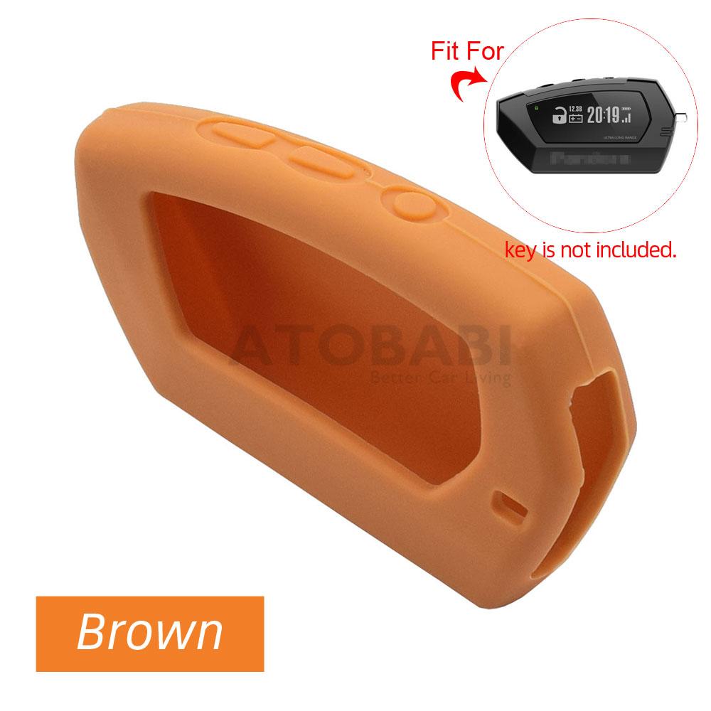 Silicone Car Key Cover Bag Skin For Pandora DX-90 D010 DX 90 91 6X 9X 90B 90BT 90L 42 Moto LCD Remote Control Fob Protector Case