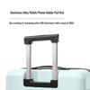 Yongsheng 20'' Front-Opening Suitcase with Universal Wheels, Password Lock & Large Capacity 24'' Zipper