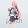 Aixlan 20cm Anime Figure SEGA Zero Two DARLING in The FRANXX 02 National Team PVC Action Figure Collectible Model Toys Kid Gift