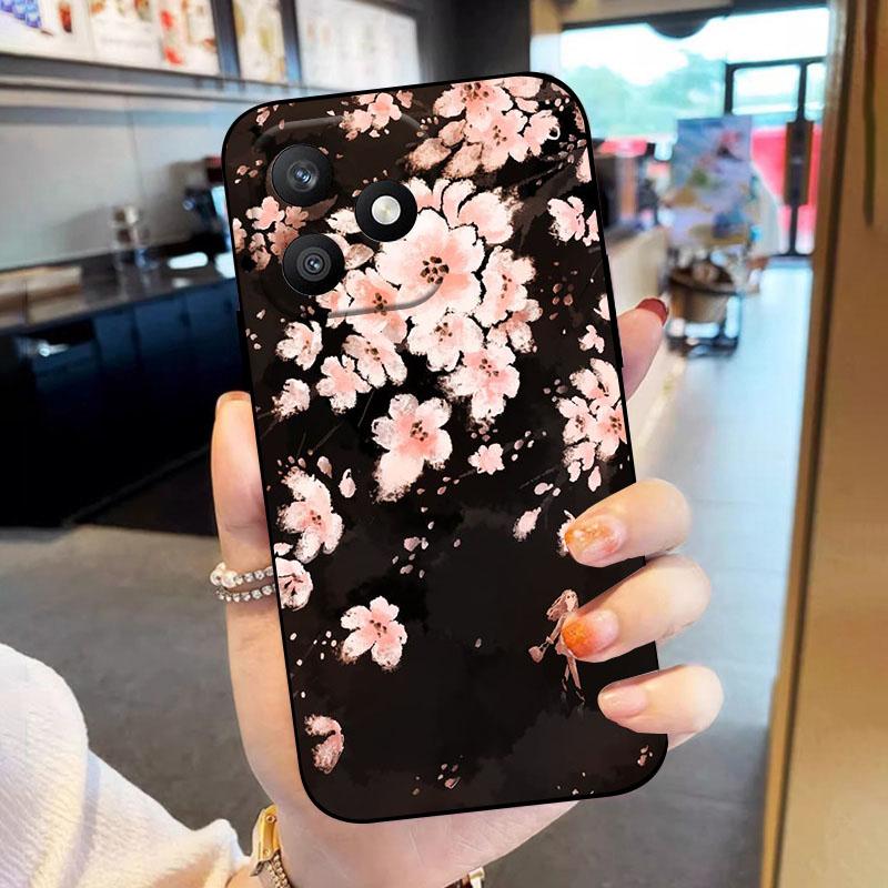 For Honor X8d 4G 2026 Case Soft TPU Phone Shell Shockproof Matte Silicone Casing For Honor X8D X 8D Cover HonorX8D Fundas Coque