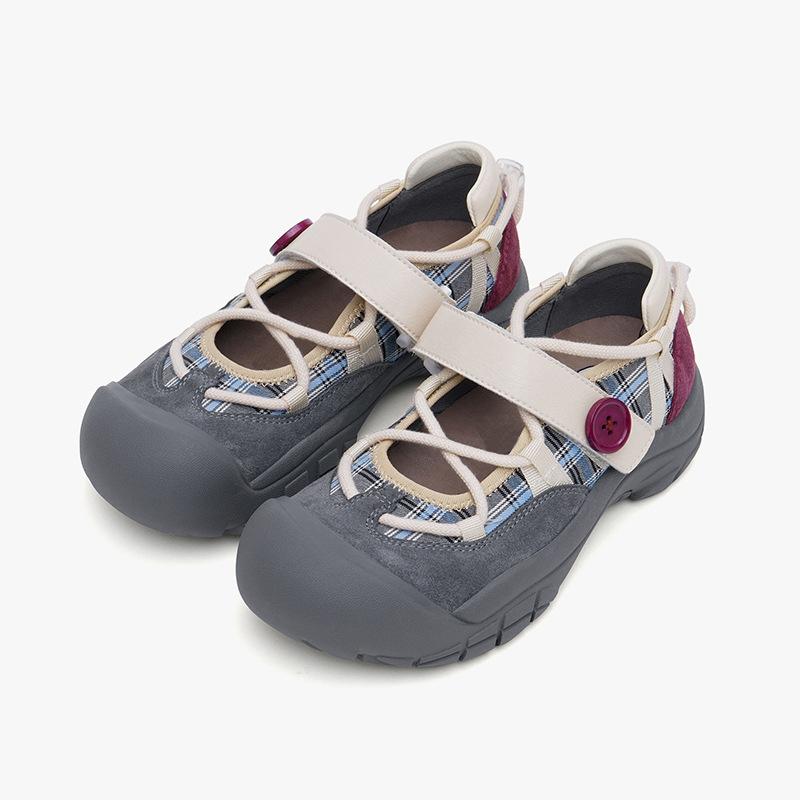 

Masoism 2025 new thick-soled ugly cute shoes women s summer niche design sense sports and leisure shoes Mary Jane single shoes 40