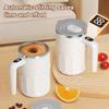 Automatic Mixing Cup Leak-proof Portable Cup Automatic Stirring Coffee Mug with Temperature Display Rechargeable Electric