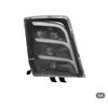 Compatible with Shaanxi Delong X3000 Headlight Assembly, Four-Lens Laser Full LED X5000 Super Bright.