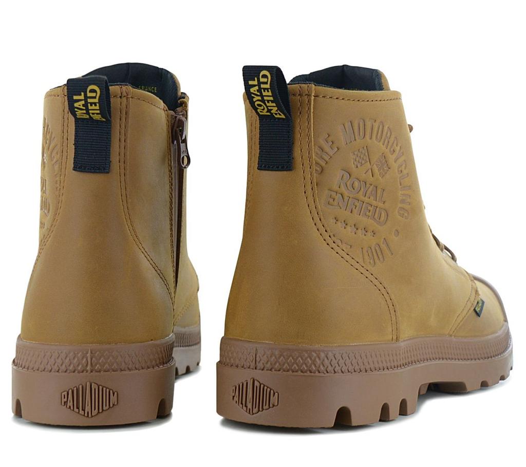 Palladium Pampa Continental Leather - Мужские ботинки кожаные коричневые 74373-203-M ОРИГИНАЛ