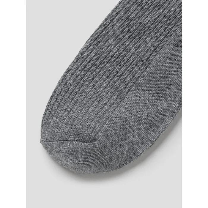 [8 Seconds] BASIC Ribbed Socks Gray (4567KTAMA3)