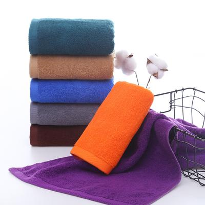 Thickened Cotton Hotel Solid Towel  Antibacterial Face Towel For Moxibustion Fire Therapy Foot Massage Absorbent Bath Towels