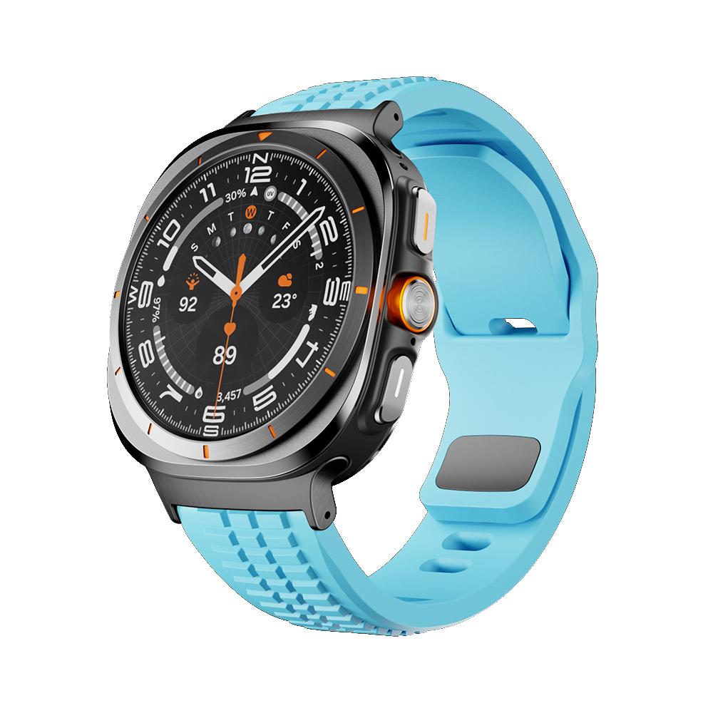 Sport Silicone Strap for Samsung Galaxy Watch Ultra 2025 Bracelet Men Wrist Band for Samsung Galaxy Watch Ultra 47mm 2024 Correa