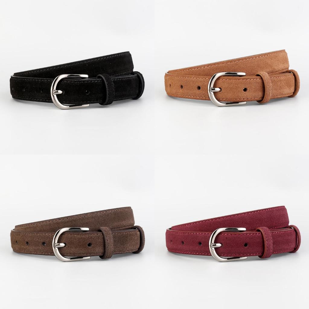 Leather Belt For Women With Zinc Alloy Buckle Stylish Casual And Office Wear