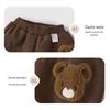 JELLYBABY Kids' Fleece-Lined Anti-Bacterial Cartoon Jogger Pants