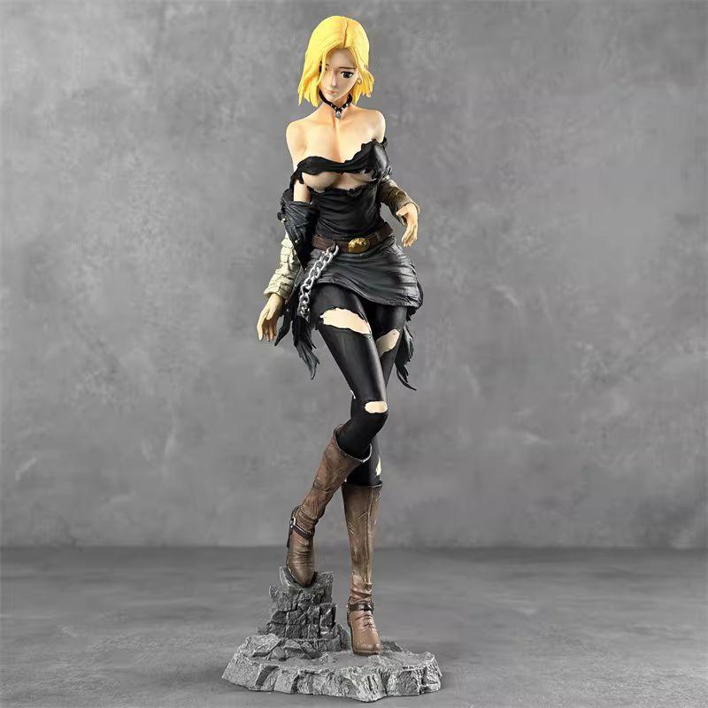 Seven Dragon Ball Man made 18 Face changing Hand made Girls Animation anime Cabinet Desktop Decoration Model