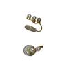 Korean Pearl Ear Clips: Stylish, Versatile, No-Pierce Earrings with Niche Design.