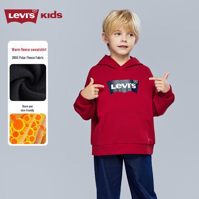 Levi s Kids Fleece Lined Hoodie 6
