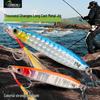 Thousand Changes Super Long Cast Iron Plate Lure: Electroplated Artificial Bait for Freshwater & Seawater Fishing